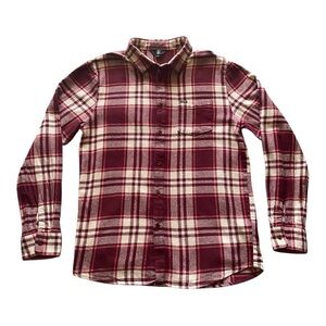 VOLCOM-MENS FLANNEL SHIRT-SUZE LARGE